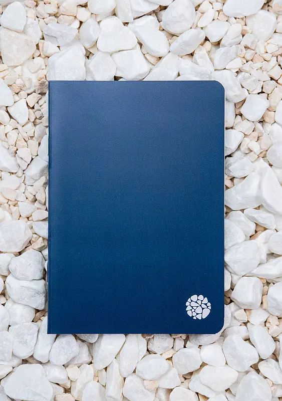 Roca stone paper - Pocket Journal A6 - Indigo