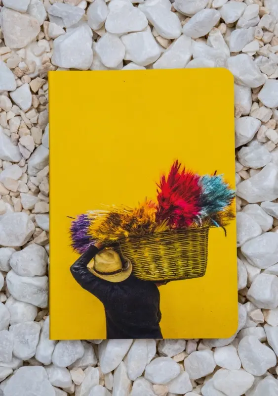 Roca stone paper Notebook - Yellow