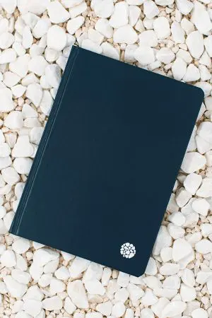 Roca Stone Paper Notebook Hardcover Indigo